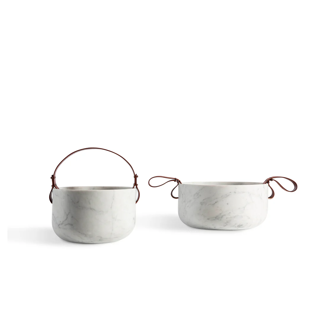 Marble Basket vase