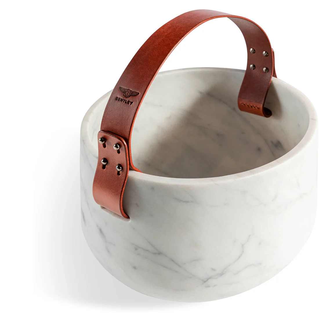 Marble Basket vase