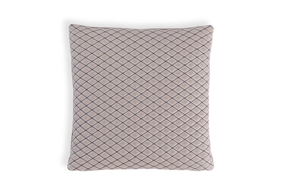 See Through Diamond Cushion