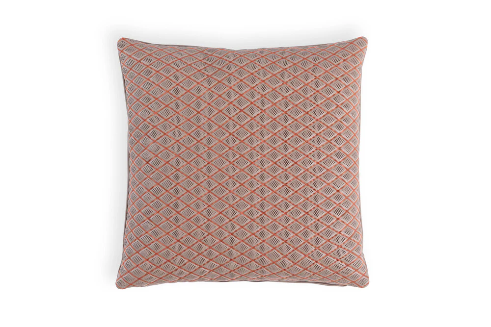 See Through Diamond Cushion