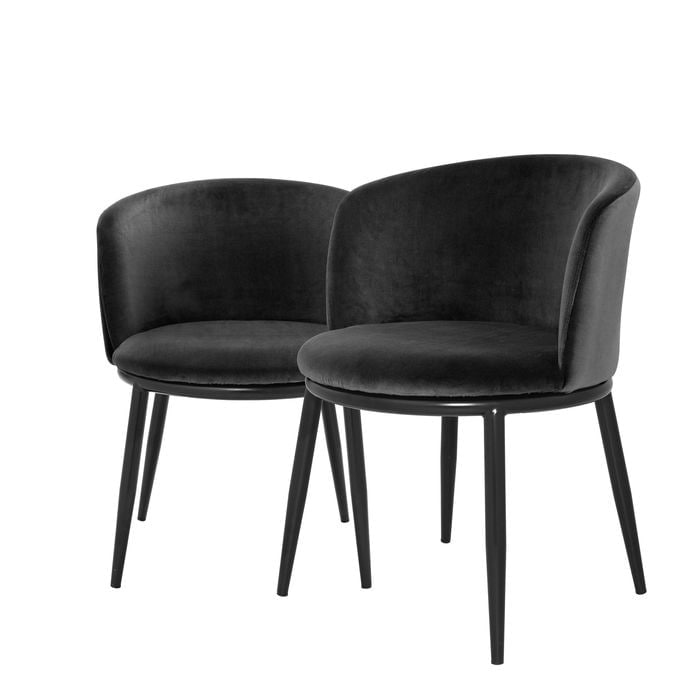 Dining Chair Filmore cameron black set of 2