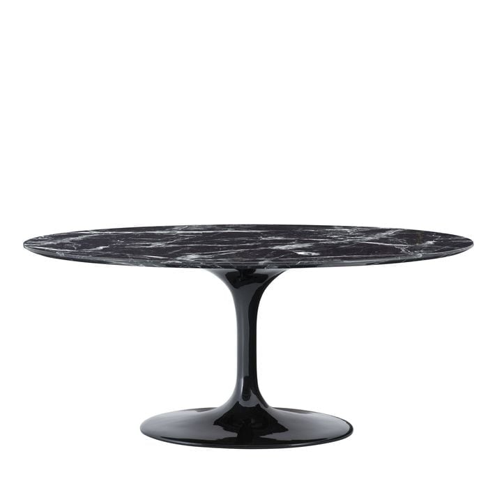 Dining Table Solo black faux marble