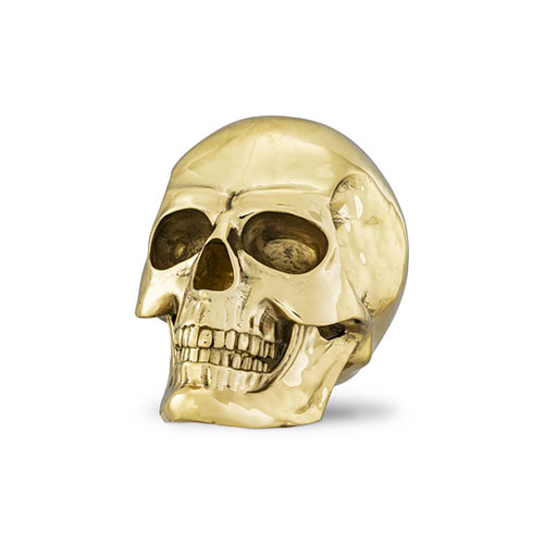 Skull Element gold finish