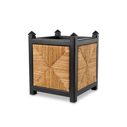 Planter Aruba classic black finish