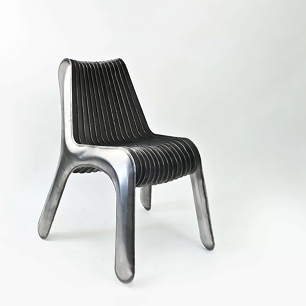 Steel In Rotation Chair