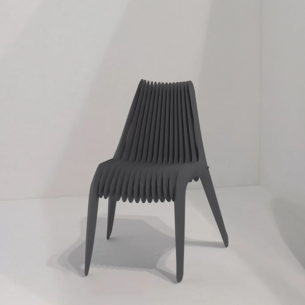 Steel In Rotation Chair